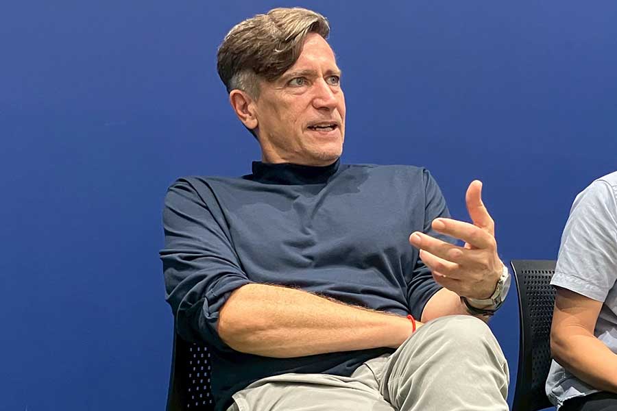 なでしこジャパンのニルス・ニールセン監督【写真:砂坂美紀】