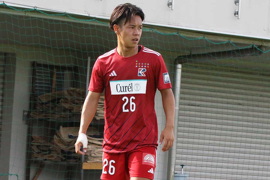 流通経済大学の柚木創【写真：安藤隆人】