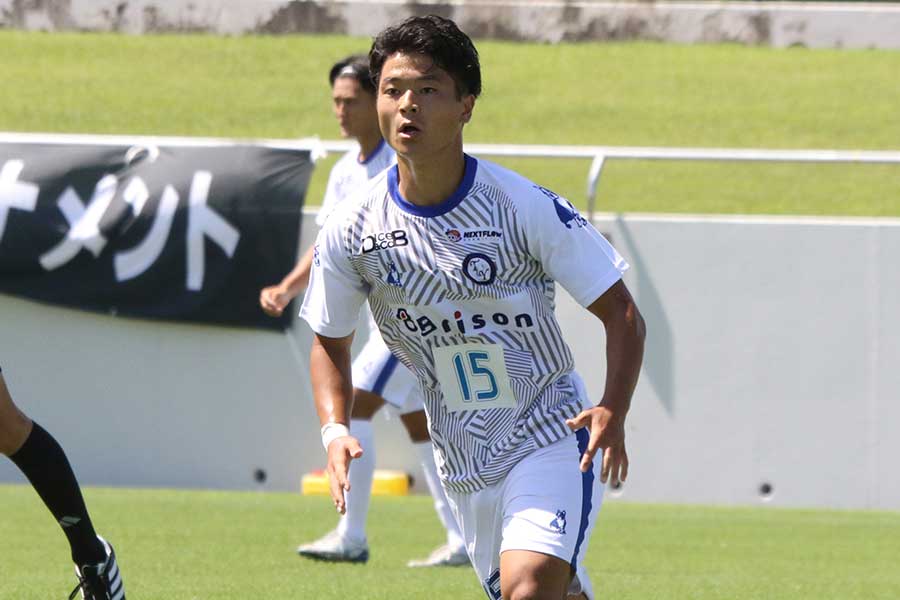 桐蔭横浜大学の加治佐海【写真：安藤隆人】