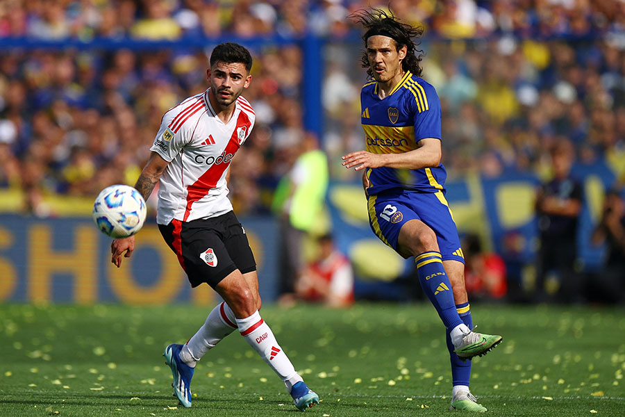 元ウルグアイ代表のエディンソン・カバーニ【写真：ロイター/アフロ】