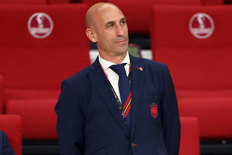 ルイス・ルビアレス会長が辞任【写真：ロイター】