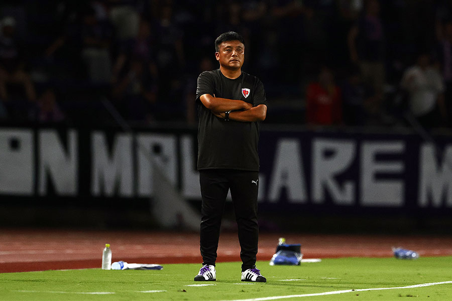 京都の曺貴裁監督【写真：(C)KYOTO.P.S.】