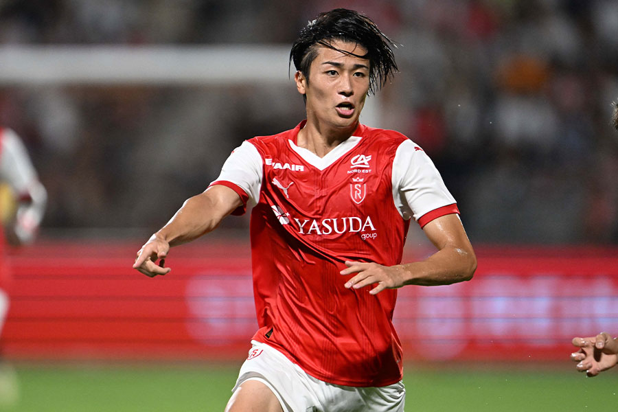  中村敬斗がスタッド・ランスに合流【写真：徳原隆元】