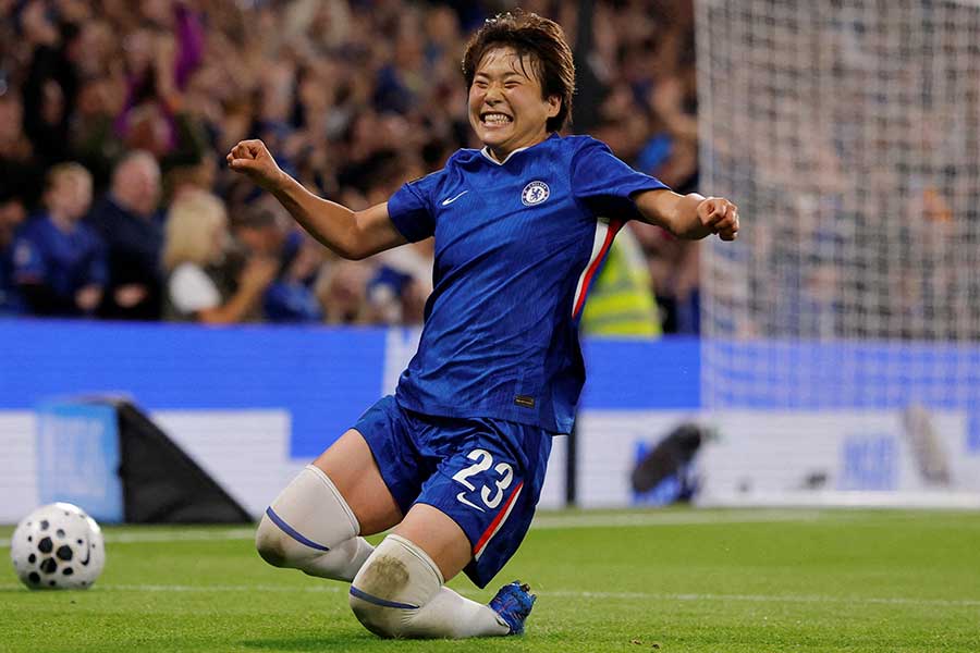 チェルシー女子の浜野まいか【写真：ロイター】