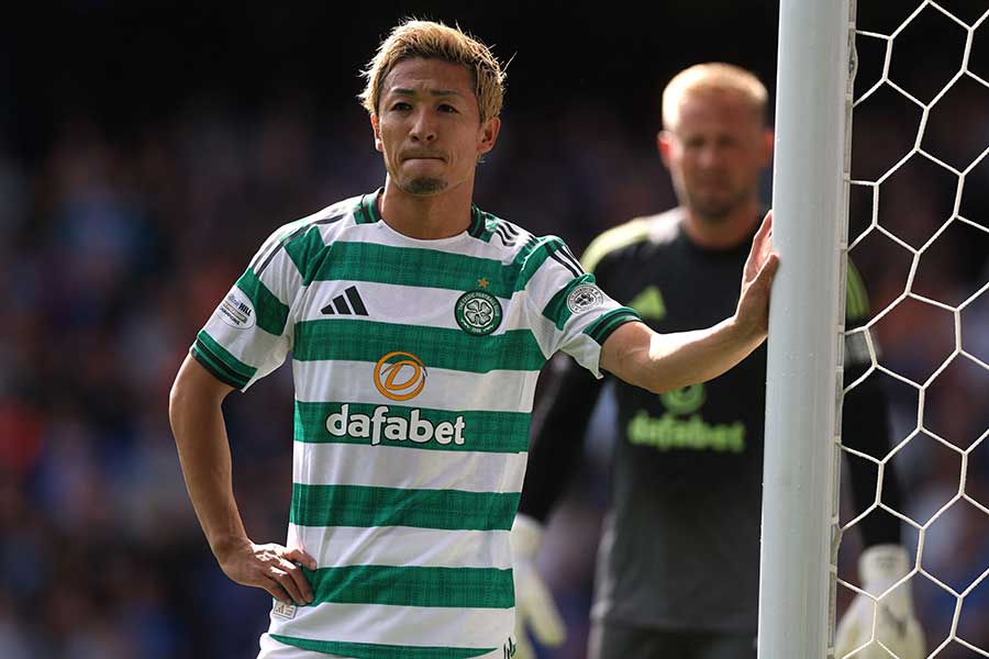 セルティックの前田大然【写真：ロイター】