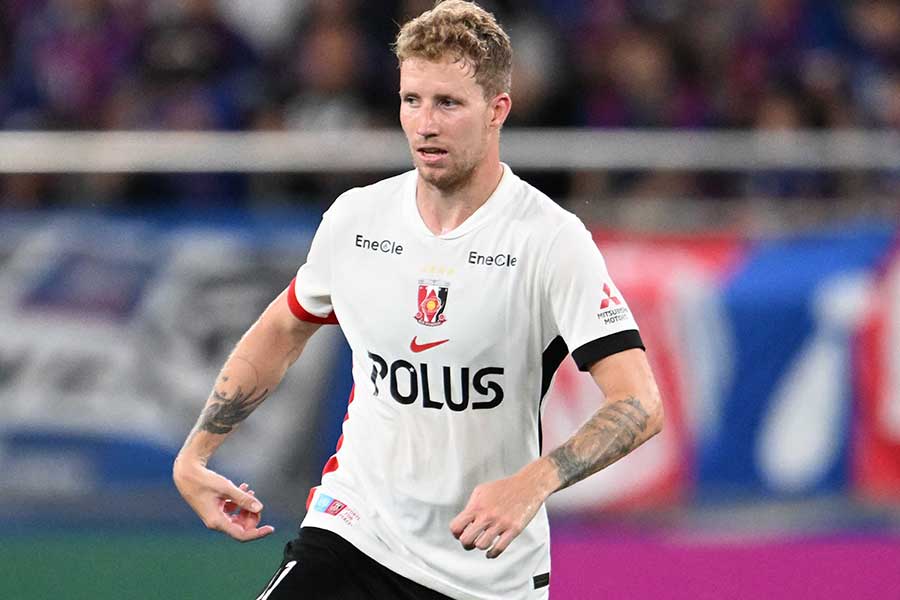 浦和のサミュエル・グスタフソン【写真：徳原隆元】