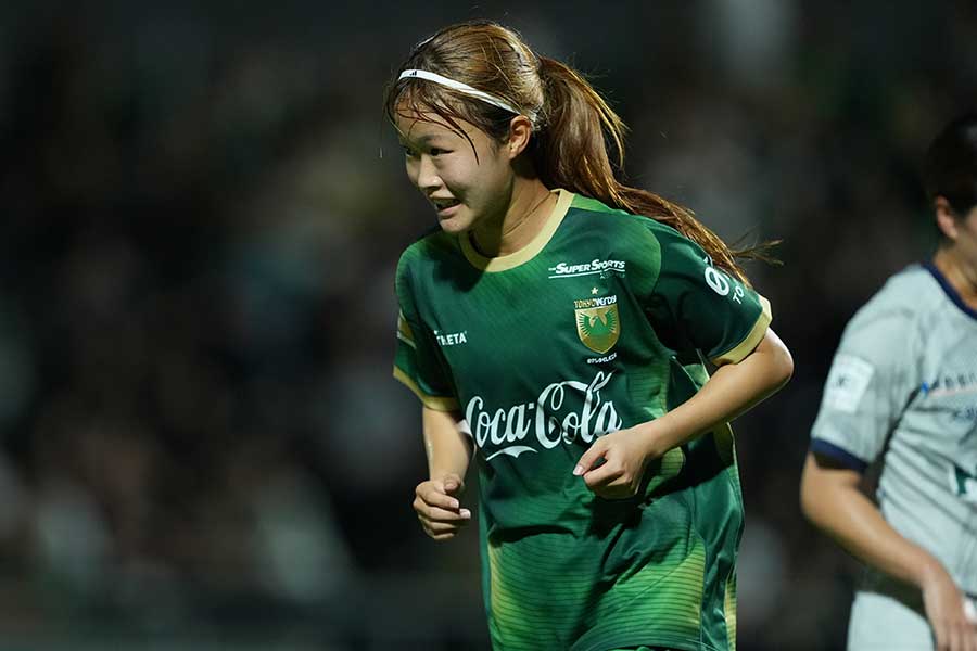 ベレーザの眞城美春【写真提供：WE リーグ】