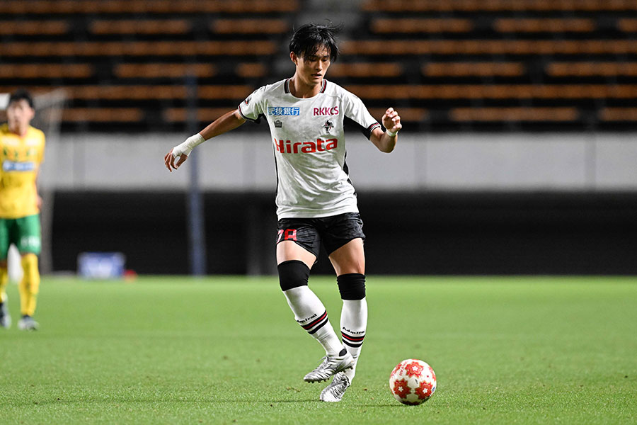 ロアッソ熊本の神代慶人が今季6ゴール目【写真：徳原隆元】