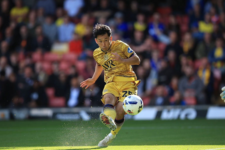 ブラックバーンの森下龍矢【写真：REX/アフロ】