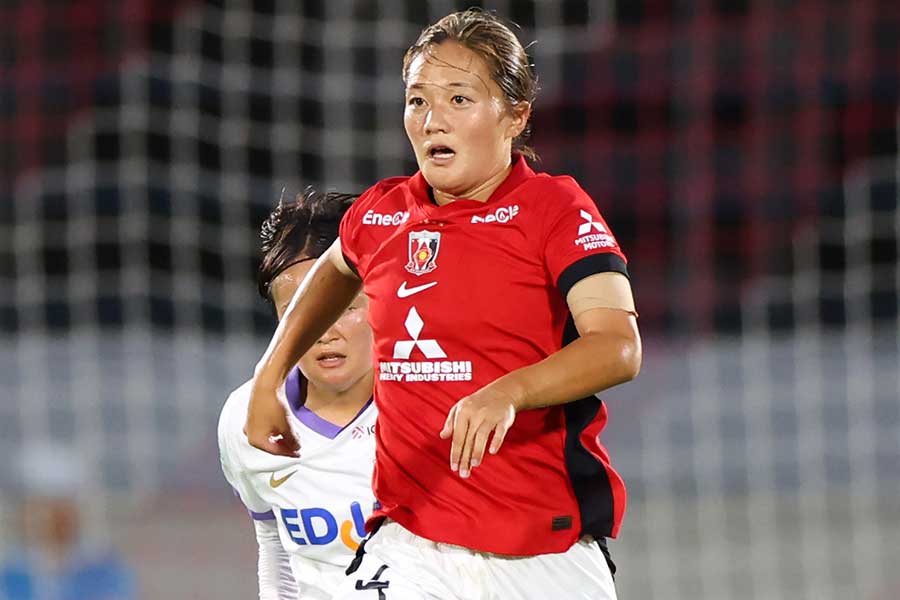 浦和Lの後藤若葉【写真：長田洋平/アフロスポーツ】