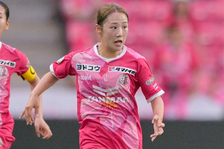 C大阪レディースの新井萌禾【写真：SportsPressJP/アフロ】
