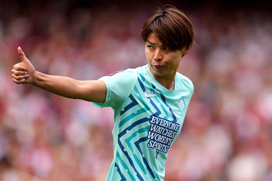 ロンドン・シティ・ライオネスの熊谷紗希【写真：PA Images/アフロ】