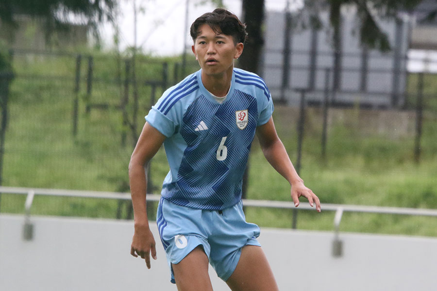 新潟医療福祉大の向井俊貴【写真:安藤隆人】