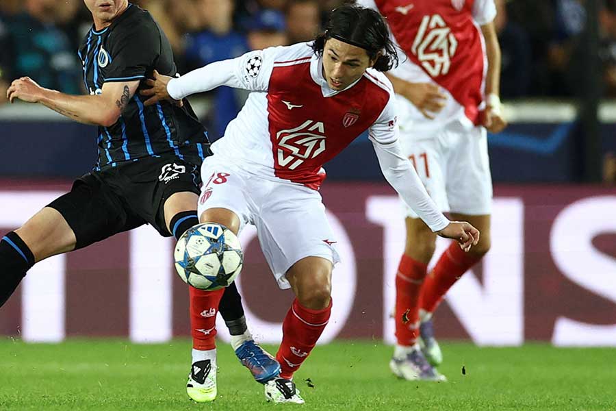 モナコの南野拓実【写真：ロイター】