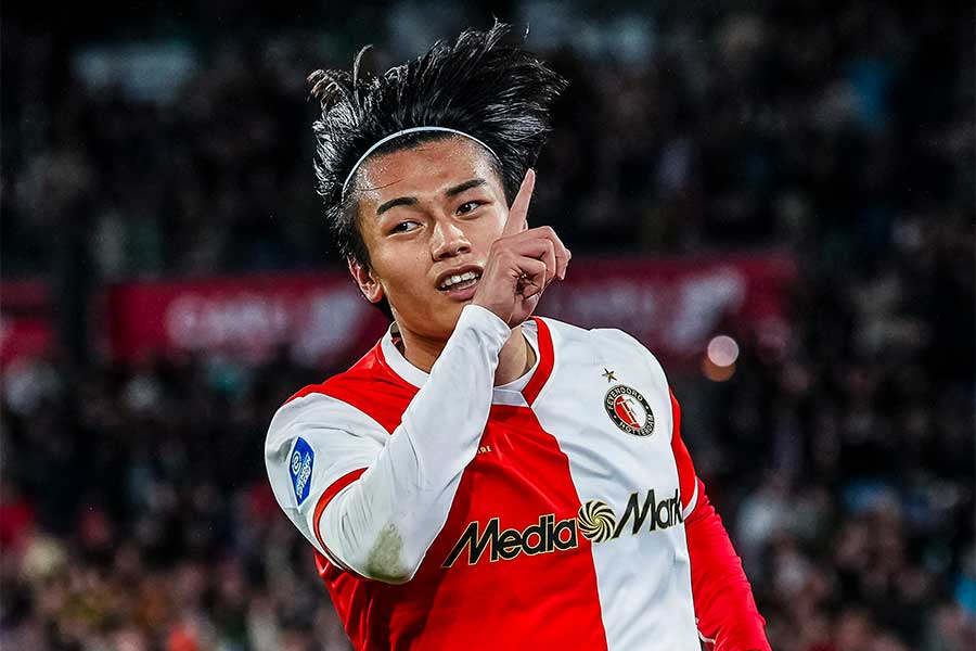 フェイエノールトの上田綺世【写真:Pro Shots/アフロ】