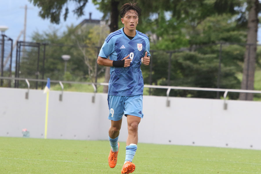 新潟医療福祉大の吉田晃盛【写真：安藤隆人】