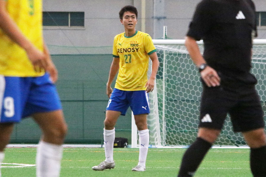 帝京の村田幸基【写真：FOOTBALL ZONE編集部】
