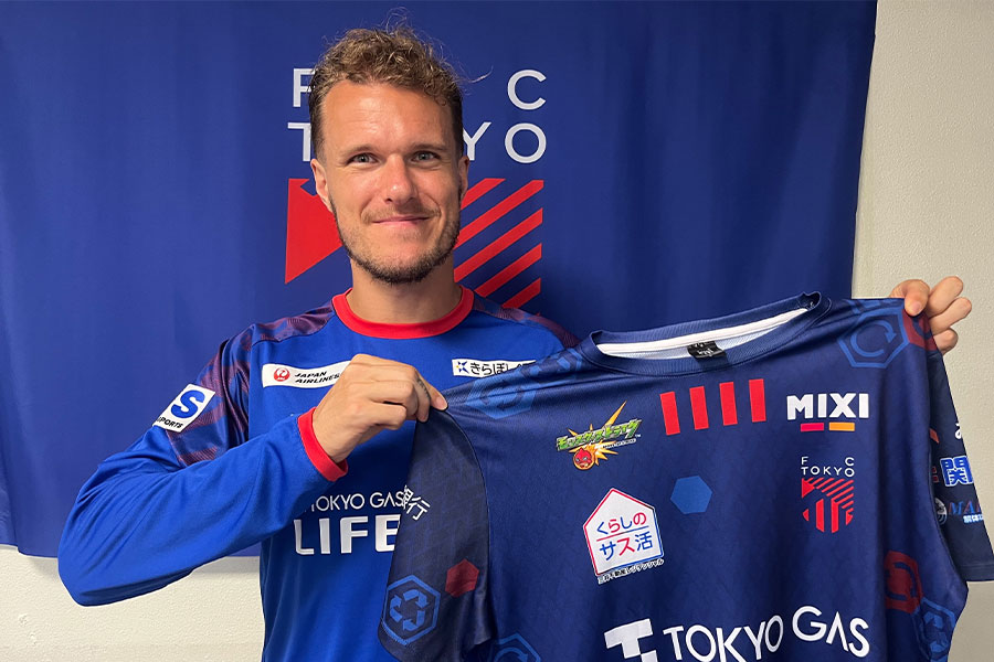 アレクサンダー・ショルツが23日の福岡戦に意気込み【写真:(C) FC TOKYO】