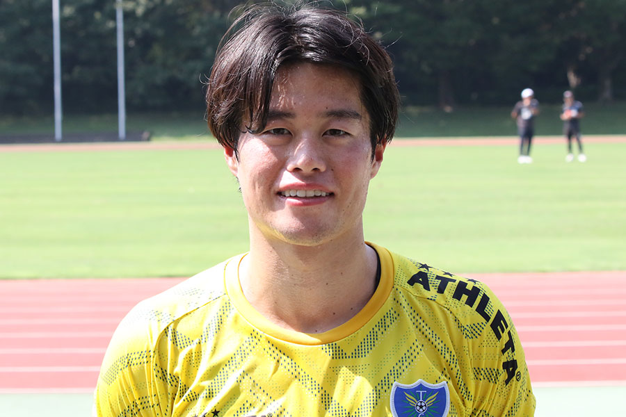 栃木SCに期限付き移籍中の森璃太【写真：FOOTBALL ZONE編集部】