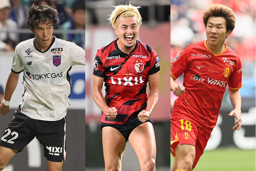 今節ゴールを決めたストライカーたち【写真：柳瀬心祐 & 徳原隆元】