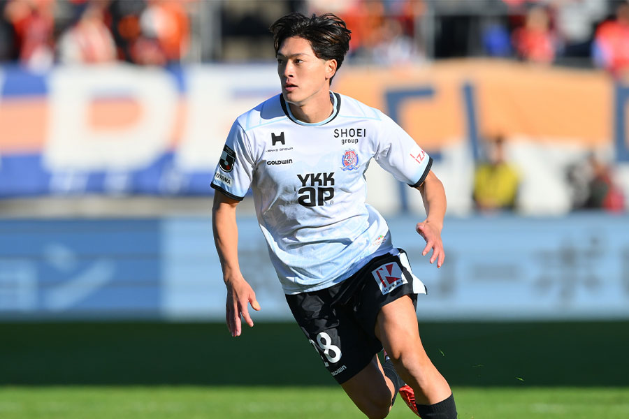 布施谷翔が圧巻のロングシュートを決めた（写真は2024年）【写真：アフロ】