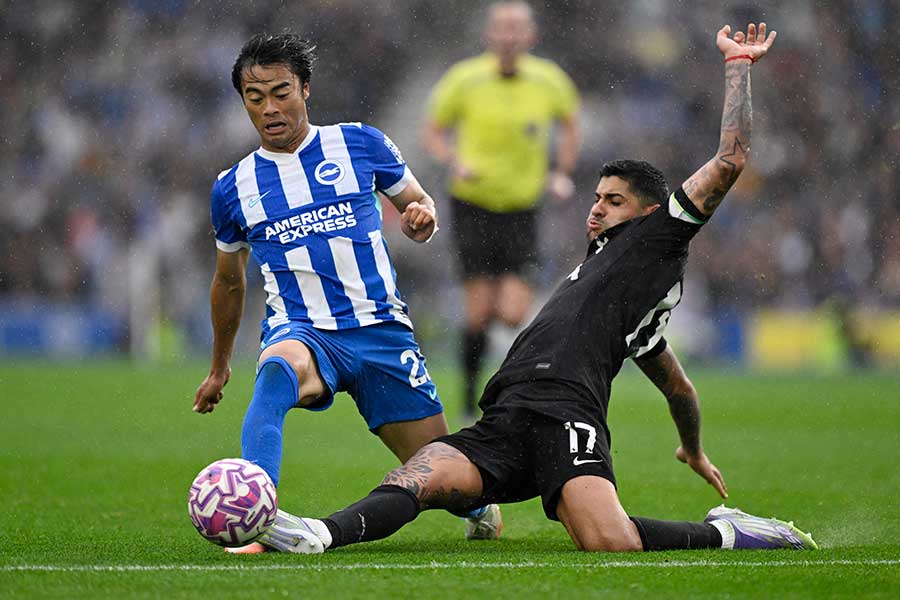 ブライトンの三笘薫【写真：ロイター】