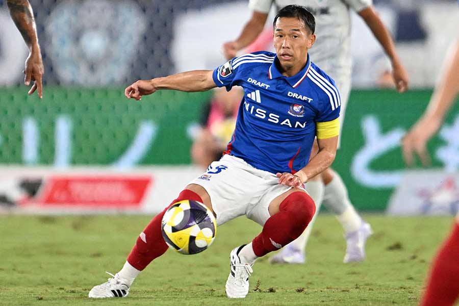 横浜FMの喜田拓也【写真：徳原隆元】