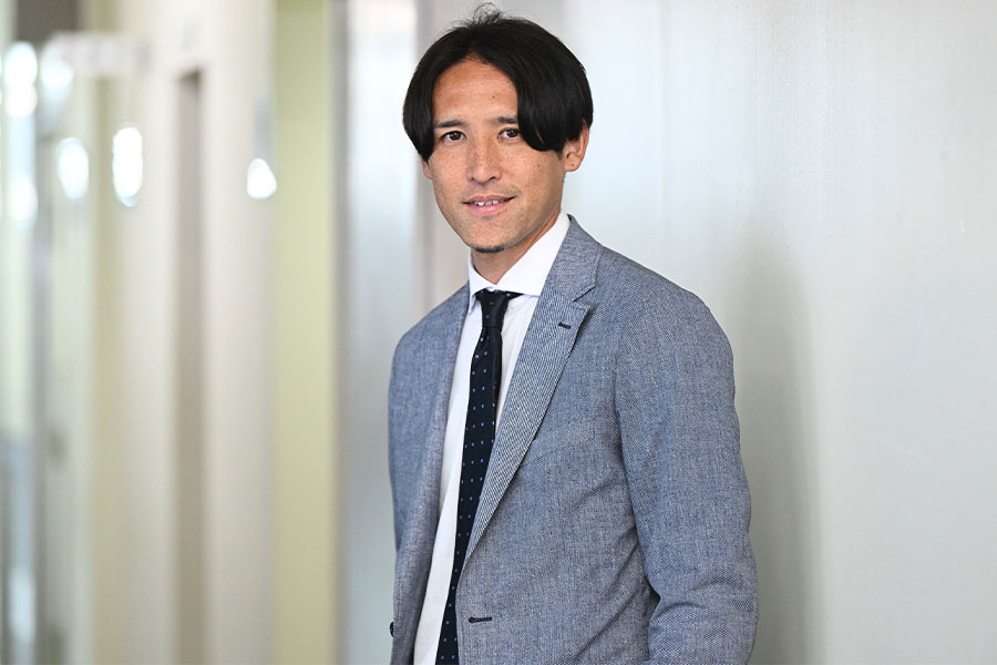 群馬の細貝萌社長【写真：徳原隆元】