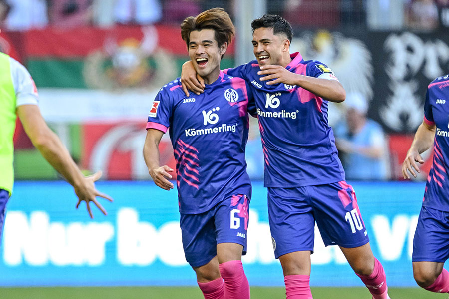 マインツで2年目を戦う佐野海舟【写真：picture alliance/アフロ】