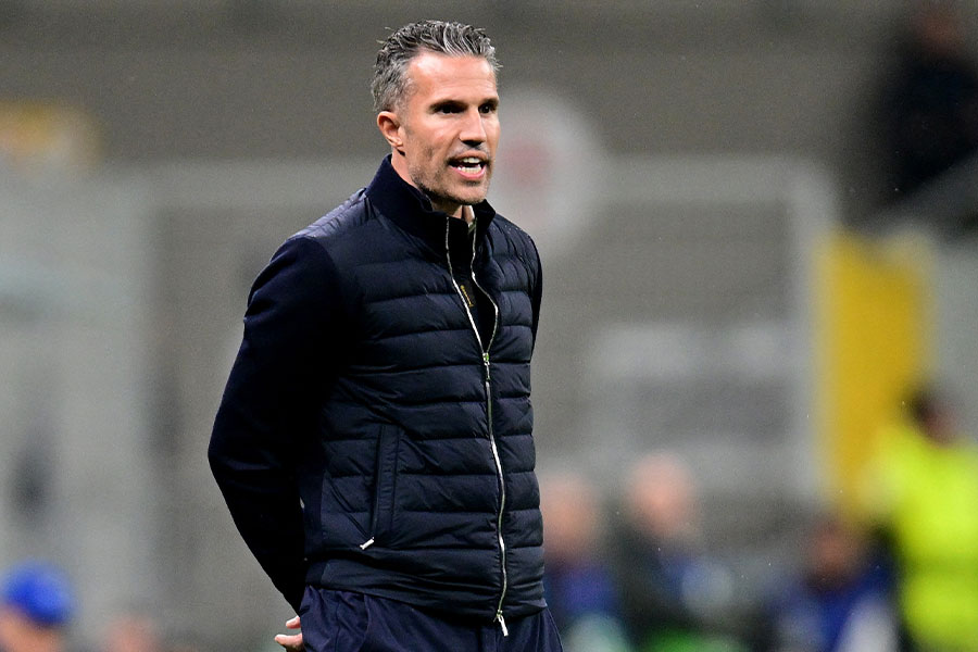 フェイエノールトのファン・ペルシー監督【写真：ロイター/アフロ】