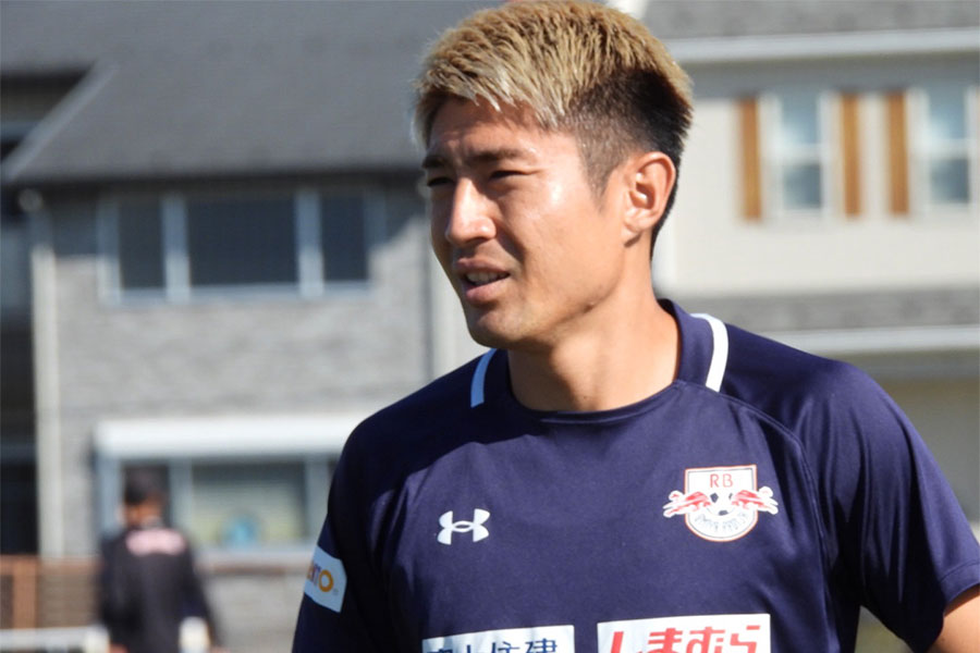 大宮の10番を背負う豊川雄太【写真：FOOTBALL ZONE編集部】