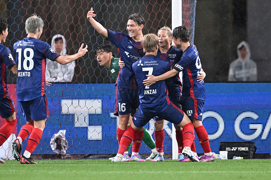 FC東京が18本のパスをつないでゴールをこじ開けた【写真：徳原隆元】