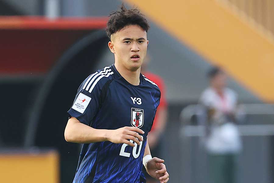 U-20日本代表の高岡伶颯【写真：アフロ】