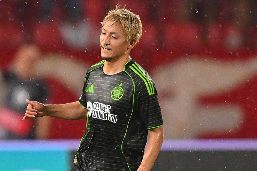 セルティックの前田大然【写真：アフロ】