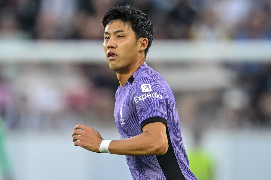 リバプールの遠藤航【写真:Getty Images】