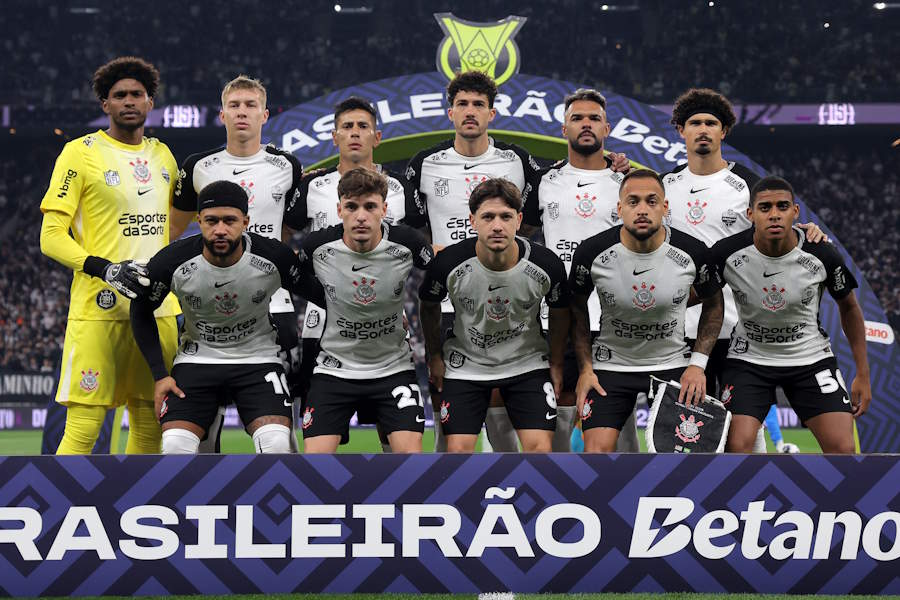 ミ*ル様 クラブ支給品　元コリンチャンスGK元ブラジル代表GKヴォジーペレス実着 クルゼイロとコリンチャンスが2025年のブラジレイロン