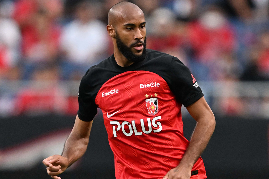 G大阪戦で一発退場となったホセ・カンテ【写真：徳原隆元】