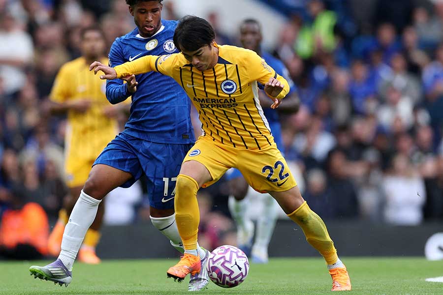 ブライトンの三笘薫【写真：ロイター】