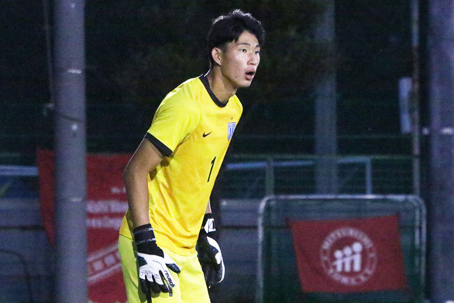 桐光学園の斎藤准也【写真:FOOTBALL ZONE編集部】