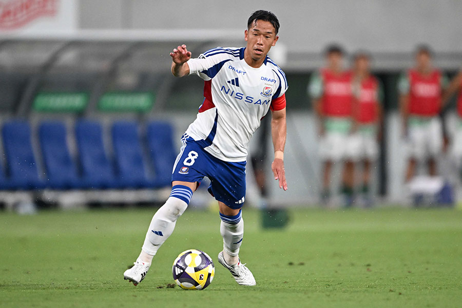 FC東京戦でゴールを決めた喜田拓也【写真:徳原隆元】