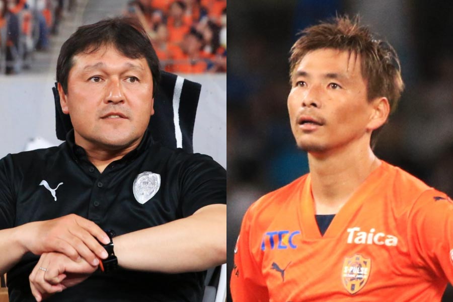 秋葉監督と乾【写真：mm】