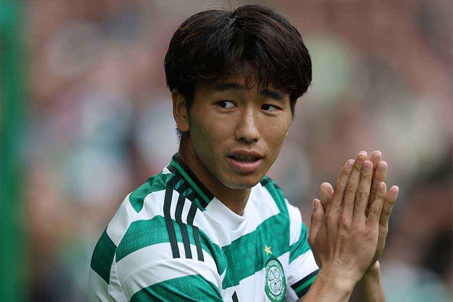 セルティックの山田新【写真：ロイター】