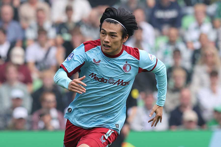 フェイエノールトの上田綺世【写真：REX/アフロ】