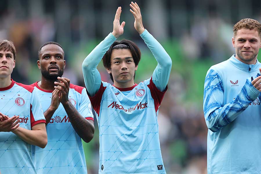 フェイエノールトの上田綺世【写真：REX/アフロ】