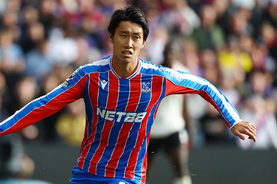 クリスタル・パレスの鎌田大地【写真：ロイター】