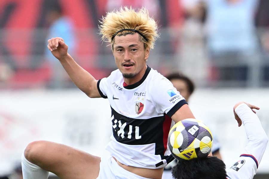 鹿島の鈴木優磨【写真：徳原隆元】