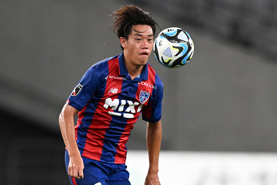 俵積田晃太が2試合連続ゴール【写真：徳原隆元】