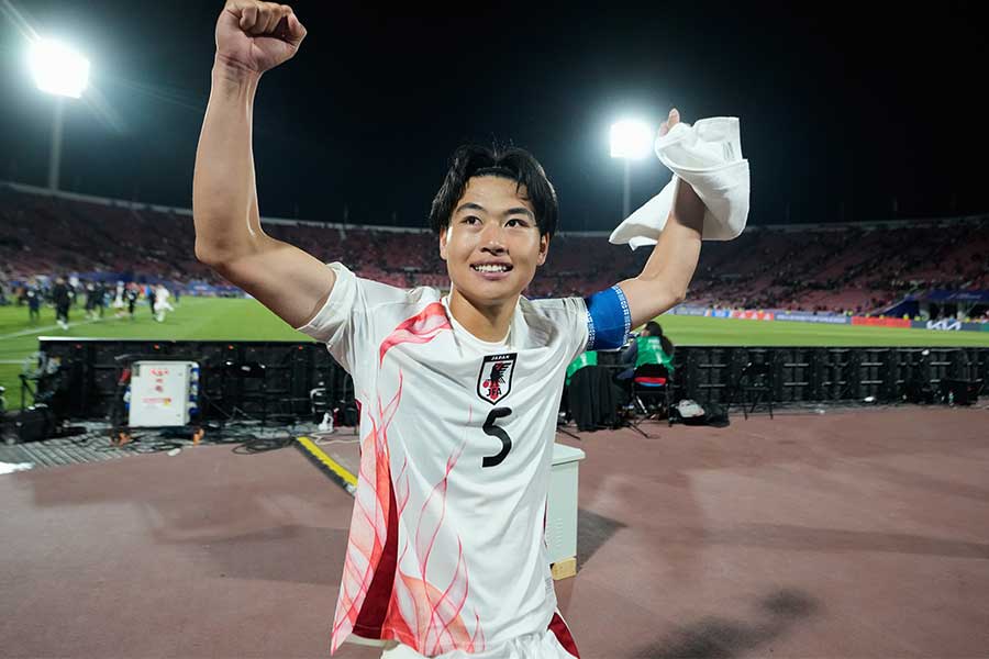 U-20日本代表の市原吏音【写真：AP/アフロ】