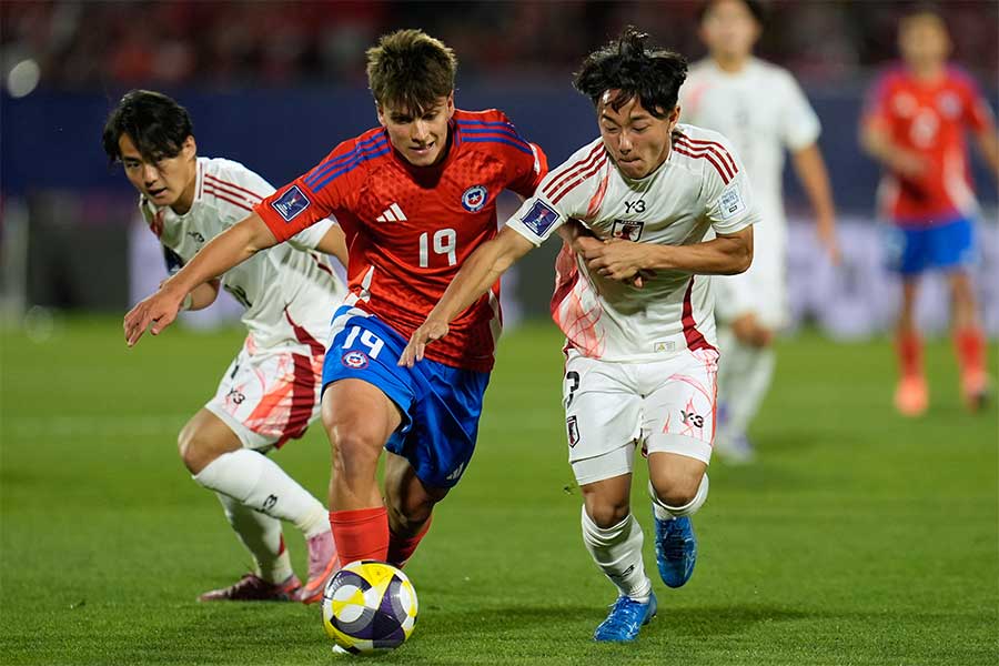 開催国チリがU-20日本代表に敗戦【写真:AP/アフロ】