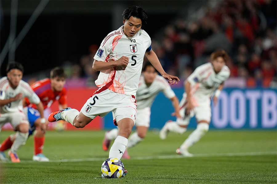 U-20日本代表のPK獲得につながったFVSとは？【写真：AP/アフロ】
